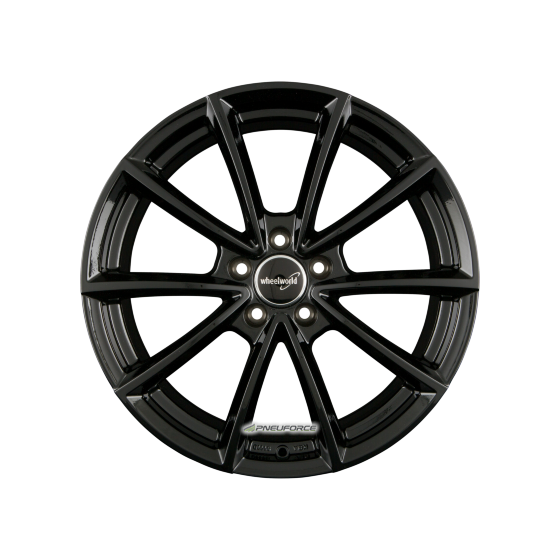 2DRV by WHEELWORLD WH28 Schwarz Glanz Lackiert (SW+)